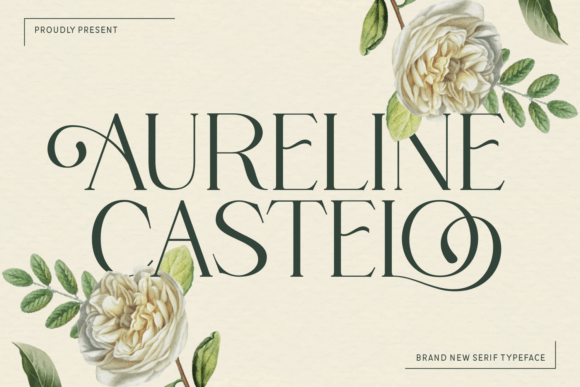 Aureline Castelo: Discovering an Elegant Serif Typeface