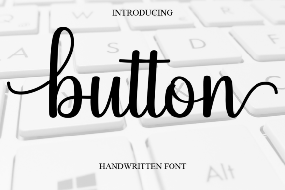 Button: A Sweet, Graceful Handwritten Script Font