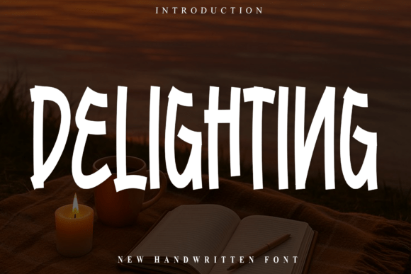 Delighting Font: Elegant Modern Handwritten Script
