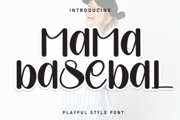 Discover Mama Basebal: A Charming Typeface for Whimsical Designs