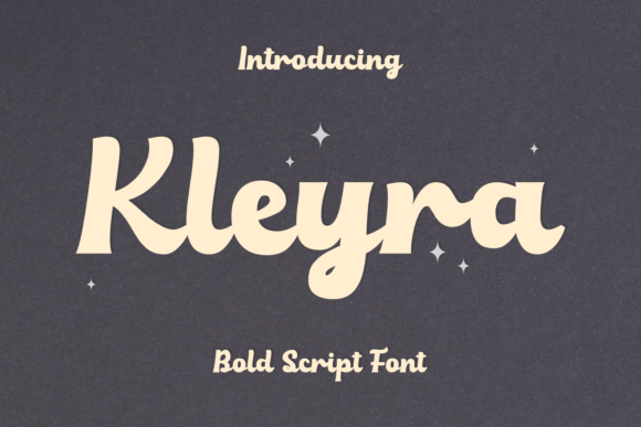 Kleyra: Bold Script Font for Personal Touch