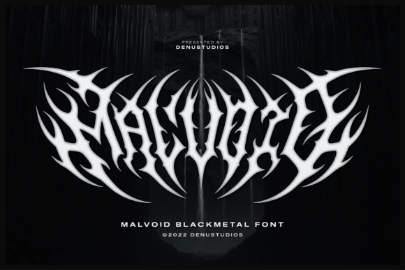 Malvoid: The Ultimate Black Metal Font for Extreme Design