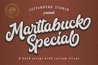 Marttabuck: A Bold Script for Distinctive Design