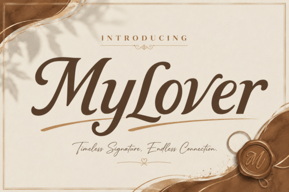 Mylover: A Display Script Font of Elegant Sophistication