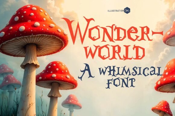 Pn Wonderworld Fn: A Whimsical Display Typeface