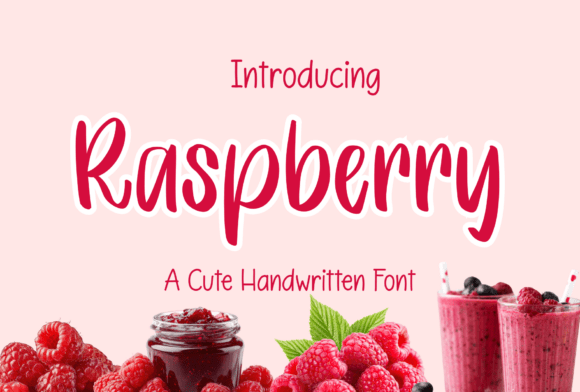 Raspberry: Sweet Handwritten Font for Playful Designs