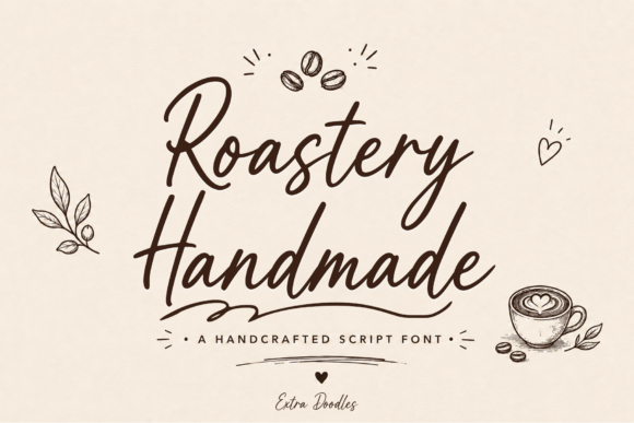 Roastery Handmade: A Soulful Script for Authentic Design