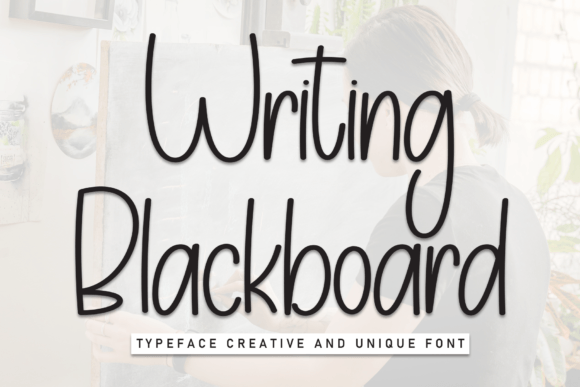 Writing Blackboard: The Perfect Handwritten Font